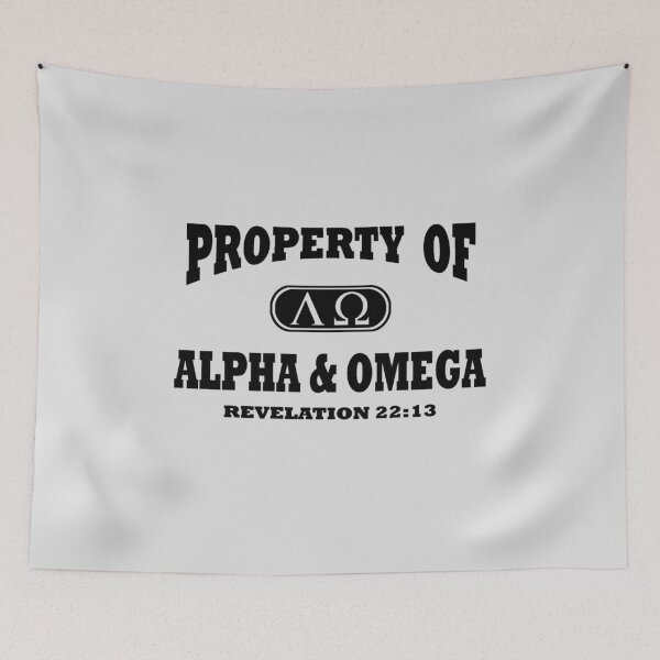 Item preview, Alpha and Omega (Black) designed and sold by kirbeekatz.