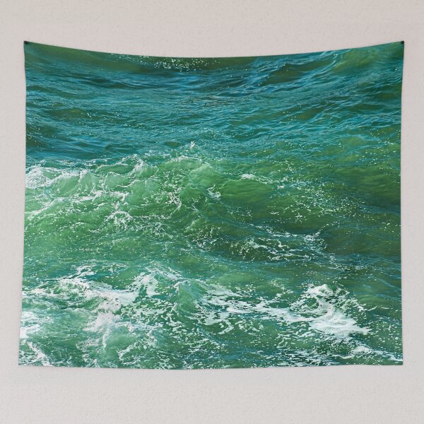 Item preview, Emerald Water Surface Sea Wave Motion Texture 1 designed and sold by Anna Lemos.