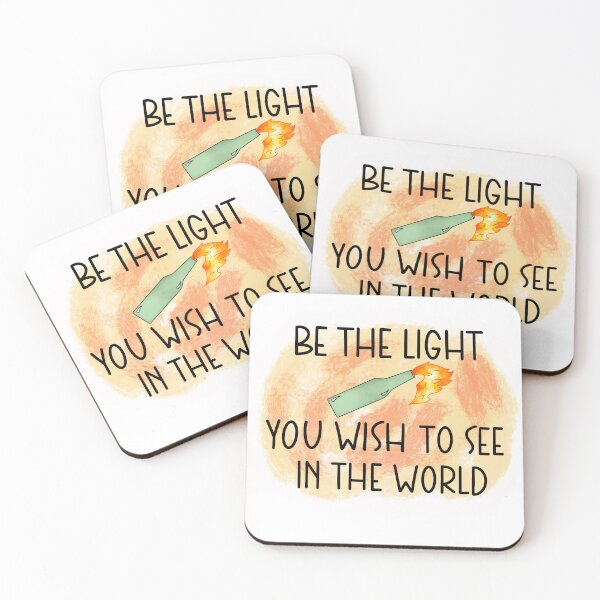 Item preview, Be the Light You Wish to see in the World designed and sold by anelso11.