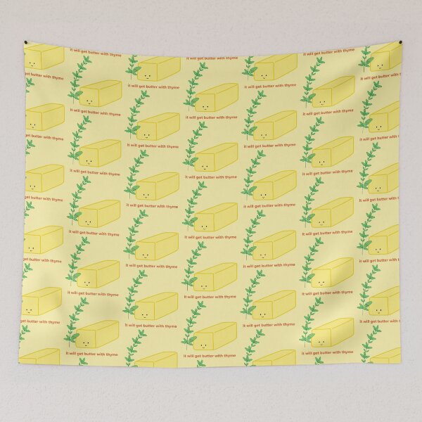 Item preview, It will get Butter with Thyme | by queenie's cards designed and sold by queeniescards.
