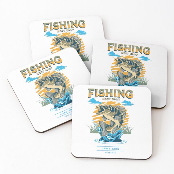 Item preview, Fishing at Lake 'Erie designed and sold by murielsfaith.