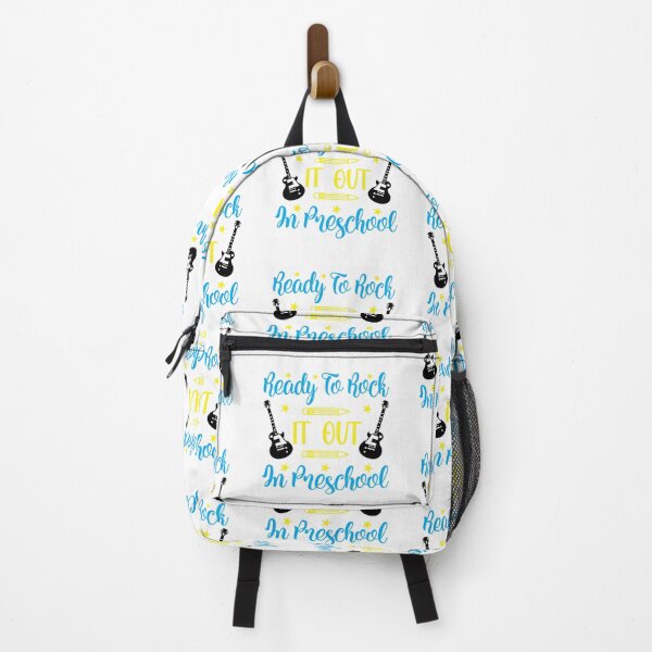 Item preview, Ready To Rock It Out In Preschool Back To School Looking Cool Squad School Love kid girl boy Off birthday Vacation Inspiration Joy Mood designed and sold by DesignByHeartUK.
