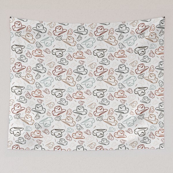 Item preview, cowboy hat pattern designed and sold by Lazy K Designs.