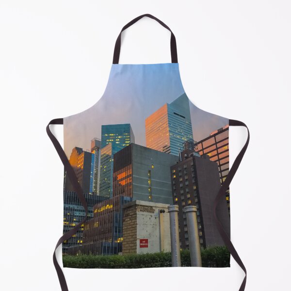 Item preview, Sunset Rooftop Skyline Skyscrapers Manhattan NYC designed and sold by eleonoraingrid.