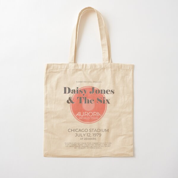 Daisy Jones & The Six - Aurora World Tour Poster Cotton Tote Bag