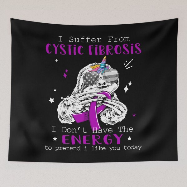 Item preview, Funny Sloth I Suffer From Cystic Fibrosis designed and sold by Kohend.