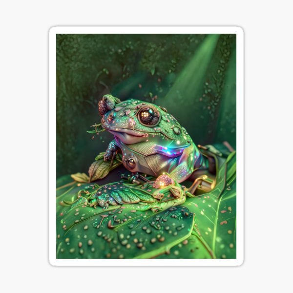 Item preview, Robot Frog designed and sold by Machine Delusions.