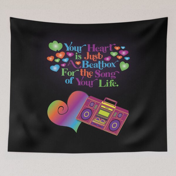 Item preview, Your heart is just a beatbox for the song of your life designed and sold by Lezbo1986.