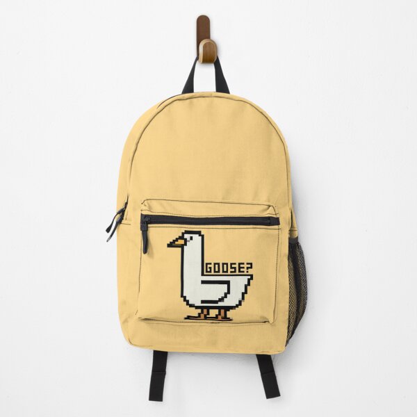 Item preview, Fancy Pixelated Goose Badge designed and sold by Pink Ribbon.