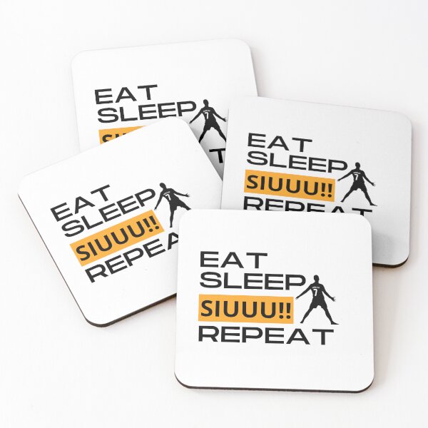 Item preview, Eat Sleep Siuuu Repeat designed and sold by Red Ouane.