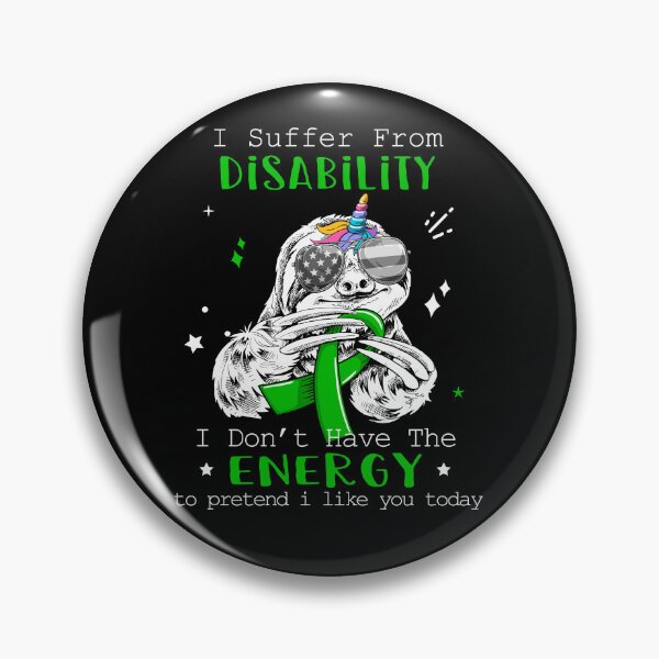 Item preview, Funny Sloth I Suffer From Disability designed and sold by Kohend.