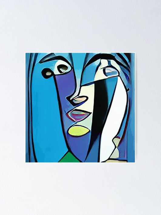 THE POSTER CLUB ポスター ABSTRACT Cubism Atelier Cph, Abstract Cubism - THE POSTER CLUB