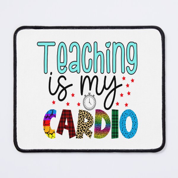 Item preview, Fitness lover :Teaching is My Cardio designed and sold by remonss.