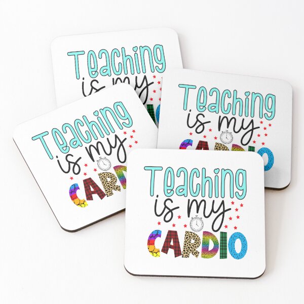 Item preview, Fitness lover :Teaching is My Cardio designed and sold by remonss.