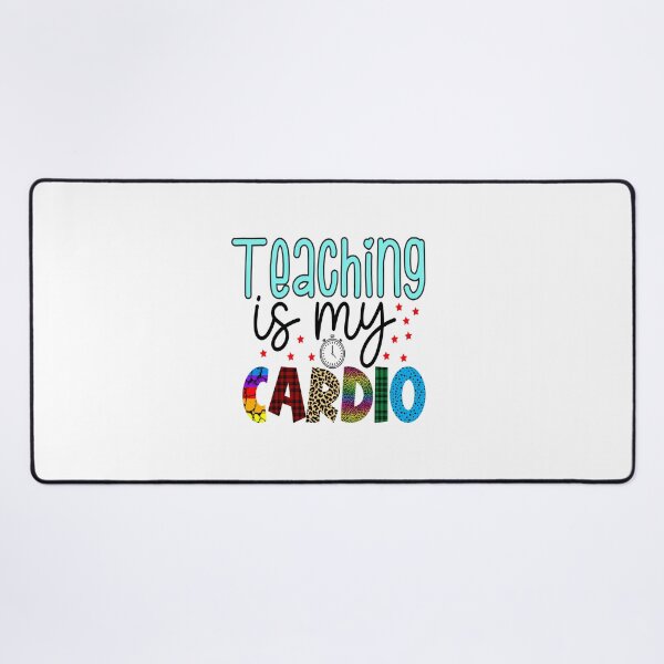 Item preview, Fitness lover :Teaching is My Cardio designed and sold by remonss.