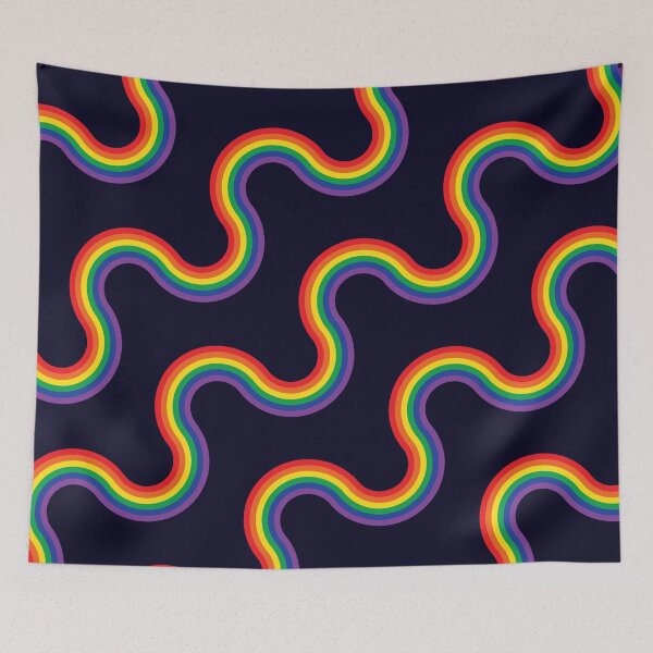 Item preview, 80s Retro Style Rainbow Stripes designed and sold by VintageRetroDep.