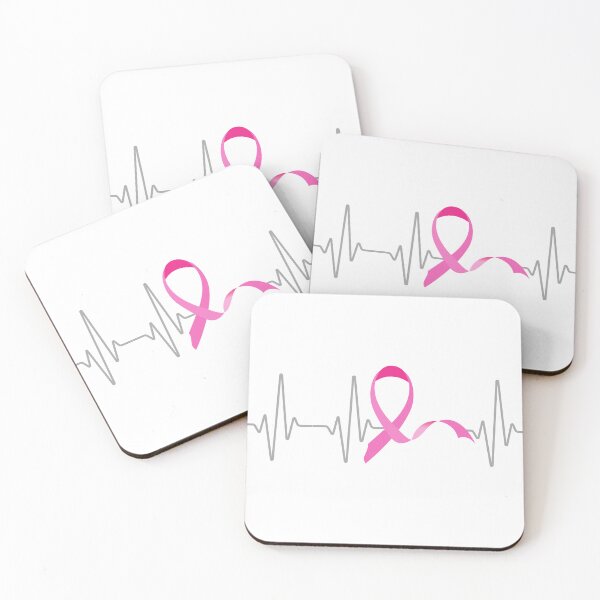 Item preview, Breast Cancer Awareness Pulse Heartbeat Design designed and sold by tshirtprintbar.
