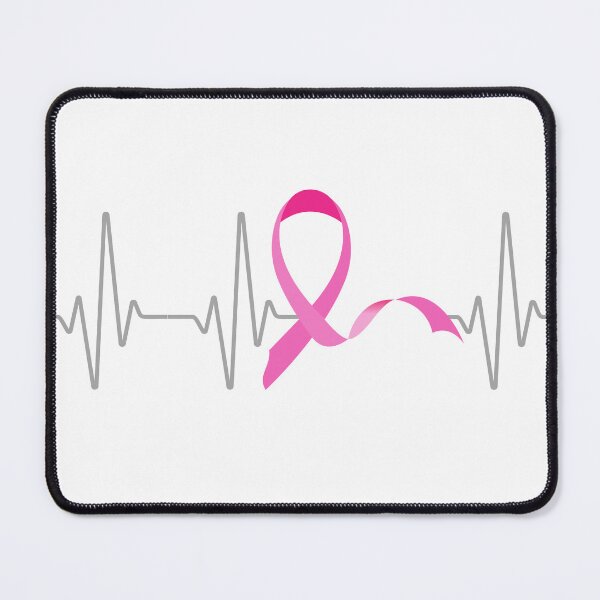 Item preview, Breast Cancer Awareness Pulse Heartbeat Design designed and sold by tshirtprintbar.