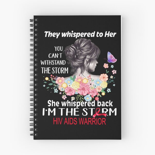 Item preview, Hiv Aids Warrior I'm The Storm Hiv Aids Awareness designed and sold by Hatjar.