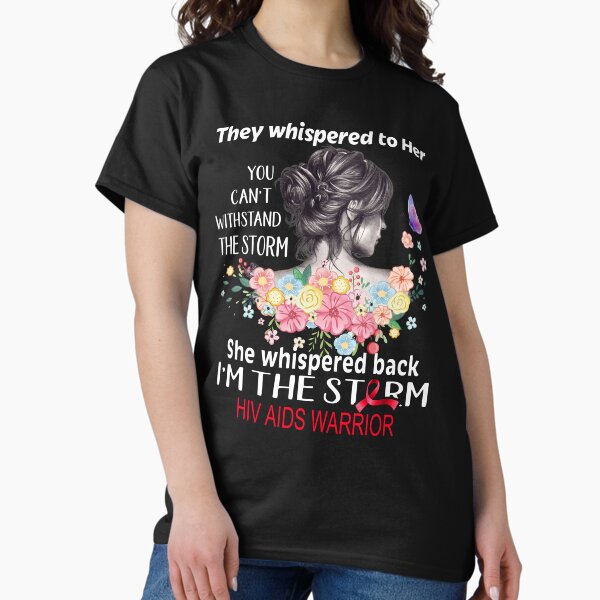 Item preview, Hiv Aids Warrior I'm The Storm Hiv Aids Awareness designed and sold by Hatjar.