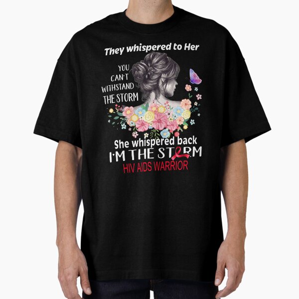 Item preview, Hiv Aids Warrior I'm The Storm Hiv Aids Awareness designed and sold by Hatjar.