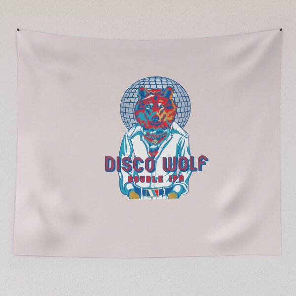 Item preview, Disco Wolf Double IPA designed and sold by ConstantinoTees.