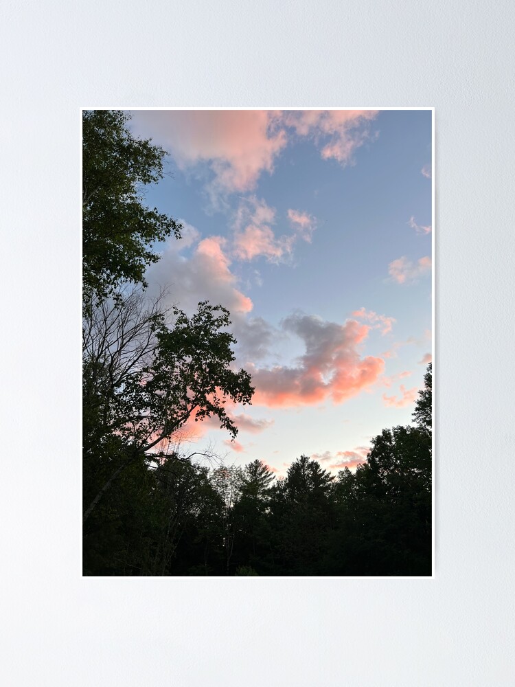 Thumbnail 1 of 3, Poster, Pink Clouds  designed and sold by cathpinc.