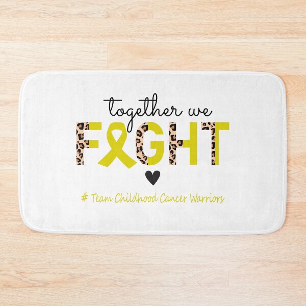 Item preview, Childhood Cancer Awareness Together We Fight Team Childhood Cancer Warriors designed and sold by whlrcheryl.