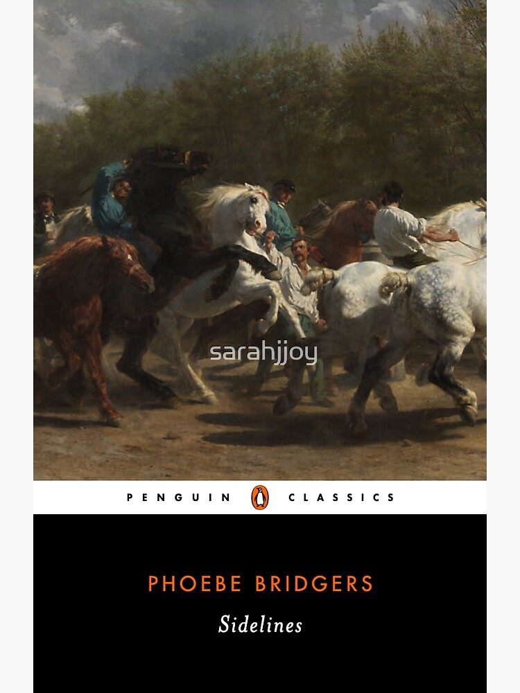 "Sidelines Phoebe Bridgers Penguin Classics Sticker" Sticker for Sale