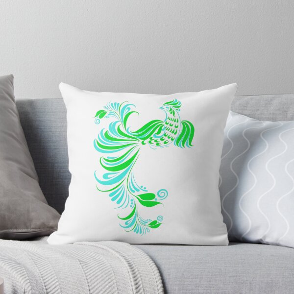 Item preview, Teal Phoenix designed and sold by birdsbirds.