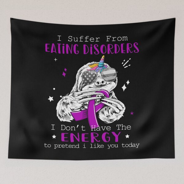 Item preview, Funny Sloth I Suffer From Eating Disorders designed and sold by Kohend.