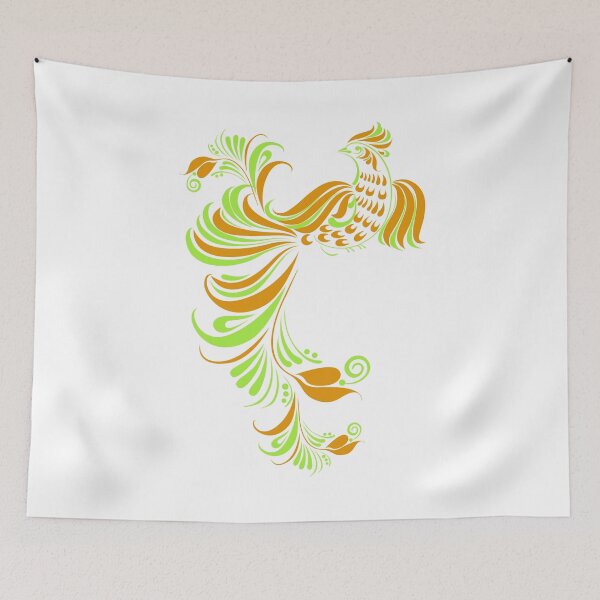 Item preview, Green Phoenix designed and sold by birdsbirds.