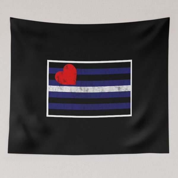 Item preview, "Leather Pride Flag" Leather BDSM LGBT Kink designed and sold by boundlesstees.