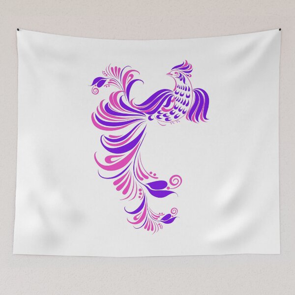 Item preview, Purple Phoenix designed and sold by birdsbirds.