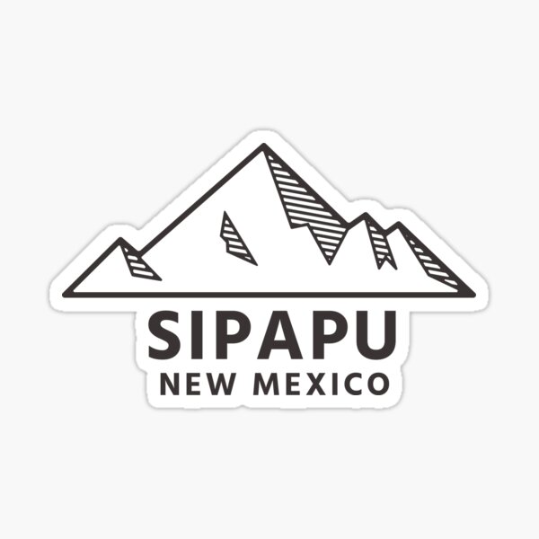 Sipapu Mountain New Mexico - Sipapu NM Sticker