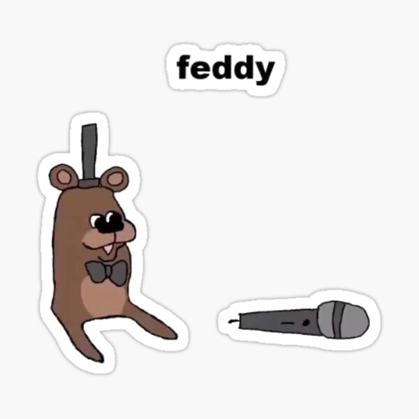 Fnaf Impostor Freddy T-Shirt (Among Us Meme ) - Fnaf - Sticker