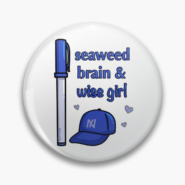 Item preview, Seaweed brain and Wise girl designed and sold by Mac-and-noodles.