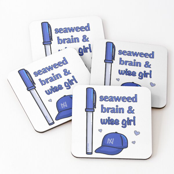 Item preview, Seaweed brain and Wise girl designed and sold by Mac-and-noodles.