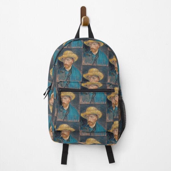 Item preview, Vincent van Gogh's Self-Portrait with Straw Hat and Pipe (1887) designed and sold by amrmab.