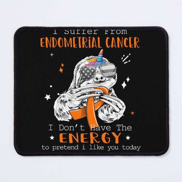 Item preview, Funny Sloth I Suffer From Endometrial Cancer designed and sold by Kohend.