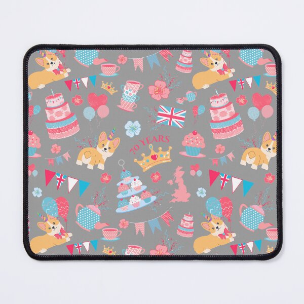 Item preview, Queens Platinum Jubilee Garden Tea Party | Queen Elizabeth II 70 years Celebration designed and sold by AurayaStudio.