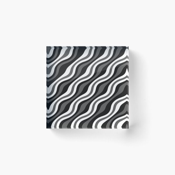 Safari Pattern 1 Acrylic Block