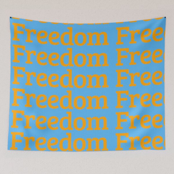 Item preview, Freedom Typography designed and sold by DTEH.