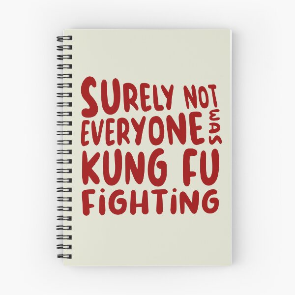 Item preview, surely not everyone was kung fu fighting designed and sold by sandpiperstudio.