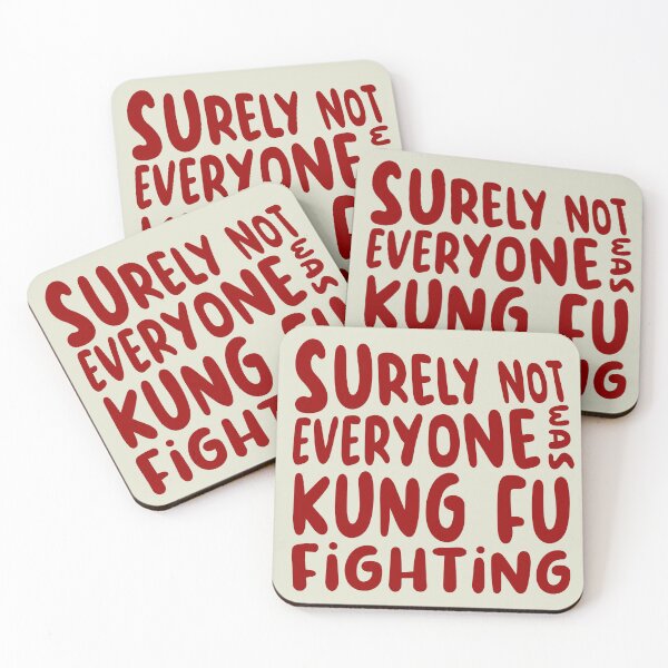 Item preview, surely not everyone was kung fu fighting designed and sold by sandpiperstudio.