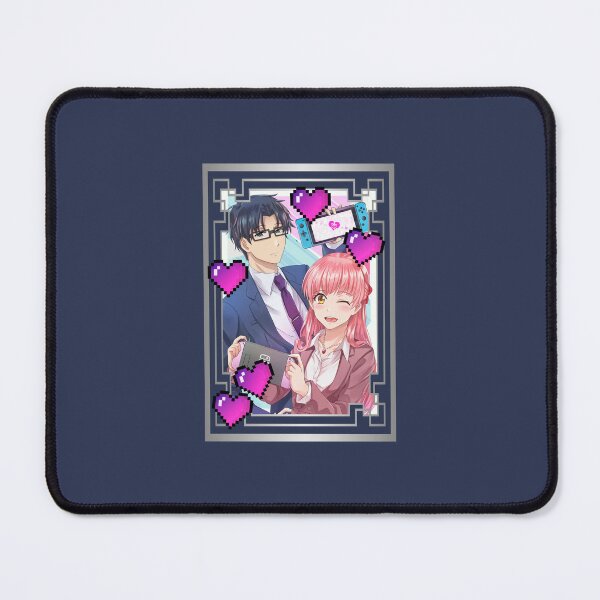 Item preview, Silver Wotakoi Love (on Navy) designed and sold by epinkb.