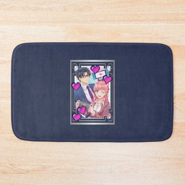 Item preview, Silver Wotakoi Love (on Navy) designed and sold by epinkb.