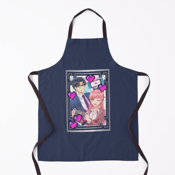 Item preview, Silver Wotakoi Love (on Navy) designed and sold by epinkb.