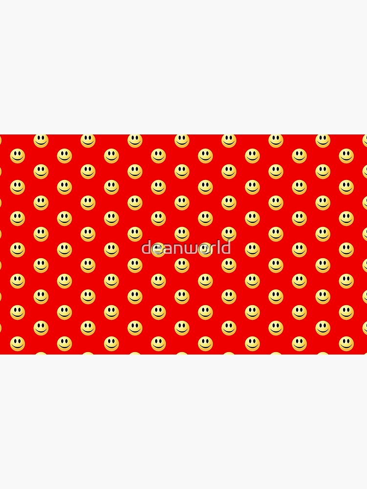 Red Smile Pet Bandana by deanworld