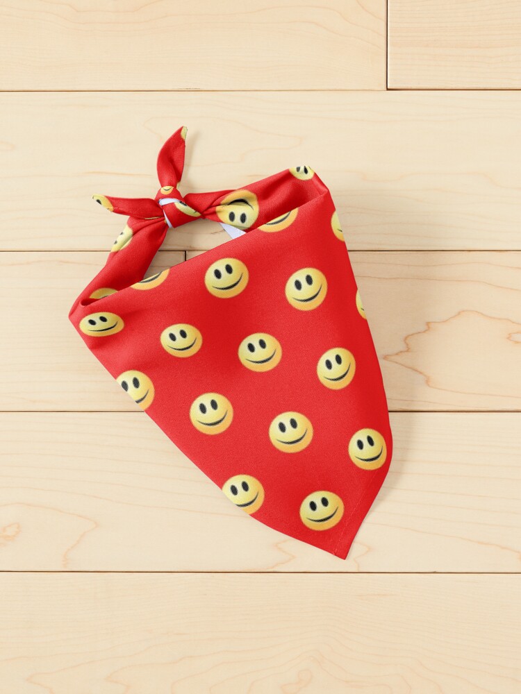 Alternate view of Red Smile Pet Bandana Pet Bandana